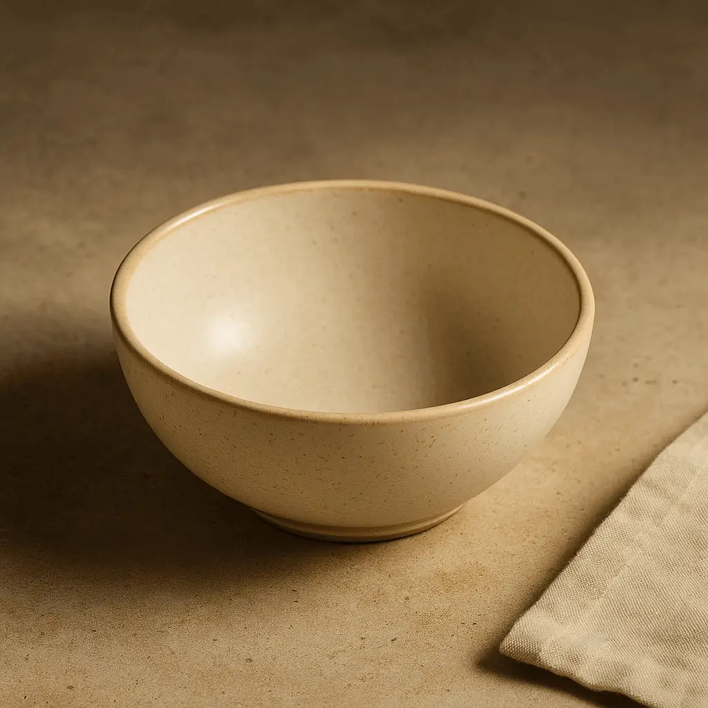 A product photo of Cereal Bowl from Prairie Clay Co. in the Sand colour.