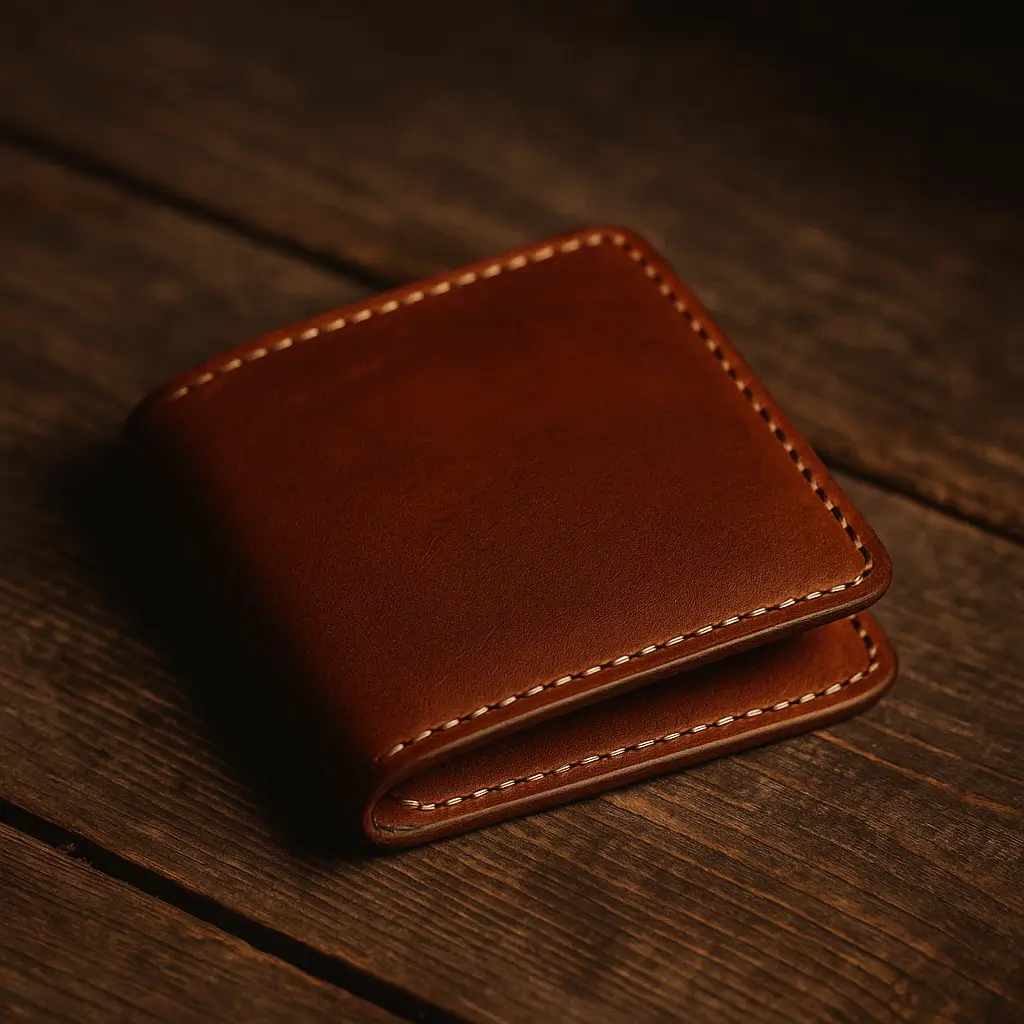 A product photo of Bifold Wallet from Trailhead Leatherworks.