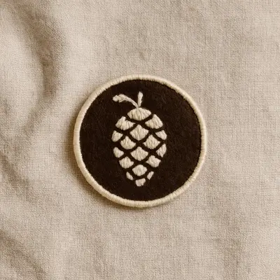 A product photo of Embroidered Patch from Thimble & Thicket.