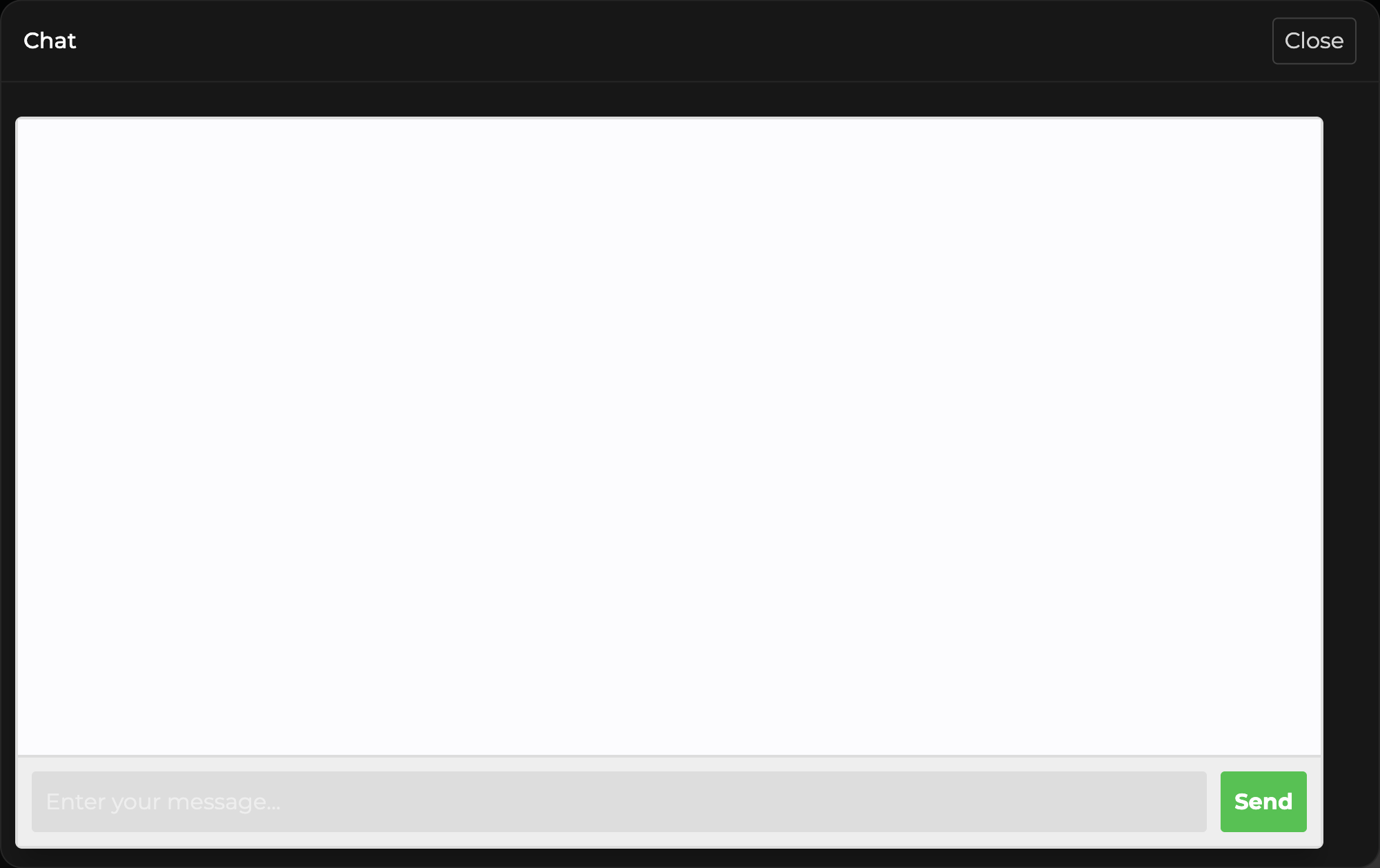 LiveScape's Chat mini app overlay