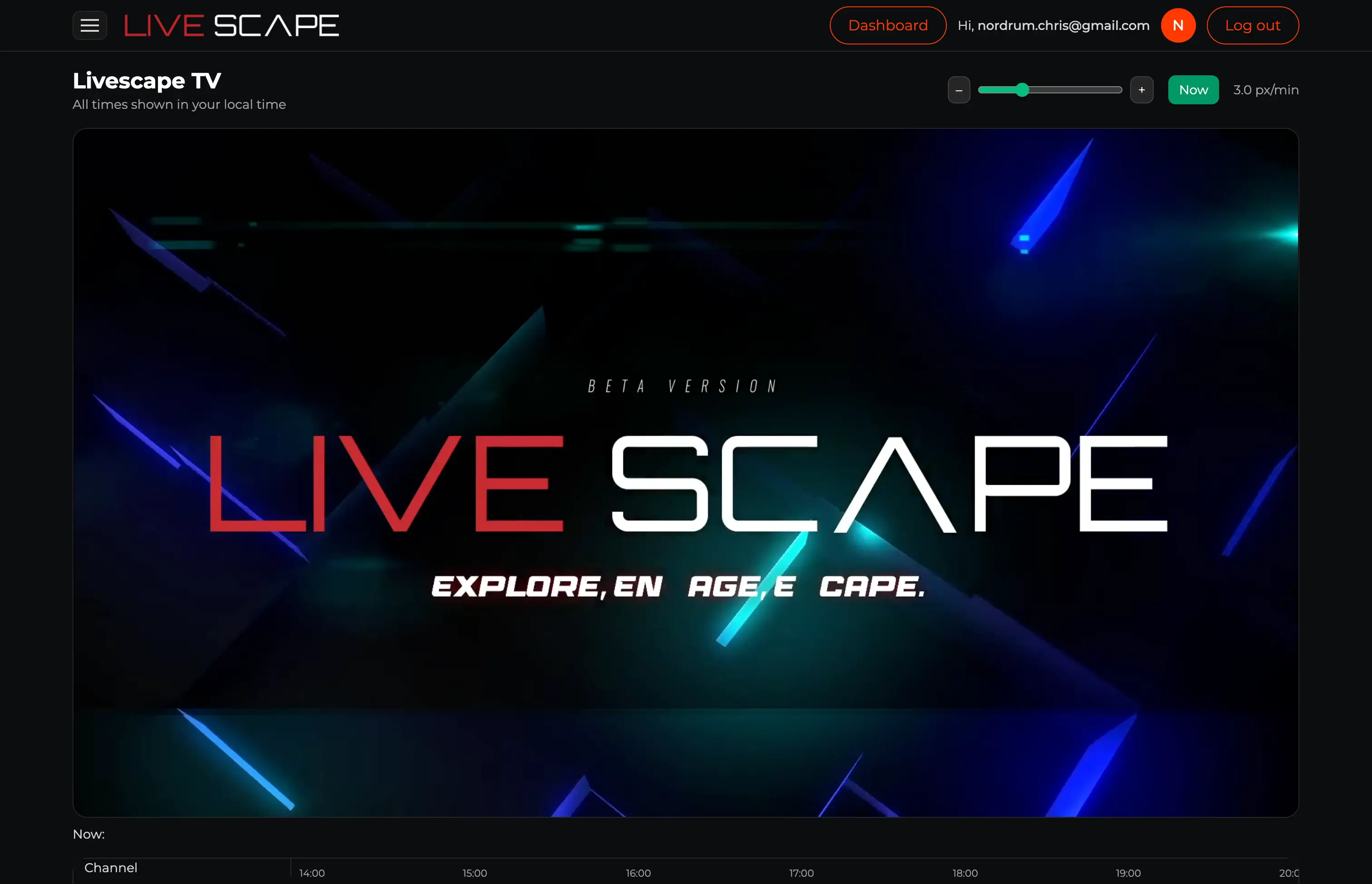 LiveScape.TV project screenshot