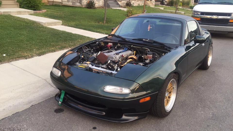 Turbocharged 1997 Mazda Miata Speedster